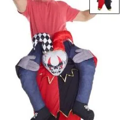 Don Disfraz Gruseliger Harlekin Huckepack Kostüm Für Erwachsene -Länder & Kulturen Verkäufe 16568 p0