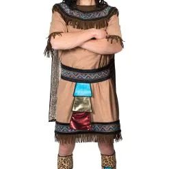 Don Disfraz Azteke Fransen Kostüm Für Herren