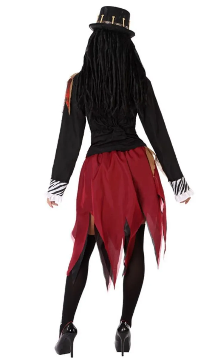 Don Disfraz Voodoo Skelett Kostüm Für Damen 3 Don Disfraz Voodoo Skelett Kostüm Für Damen – Bild 3