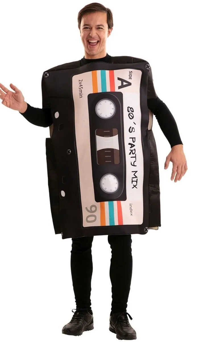 Don Disfraz Musikkassette Kostüm Für Erwachsene 4 Don Disfraz Musikkassette Kostüm Für Erwachsene – Bild 4