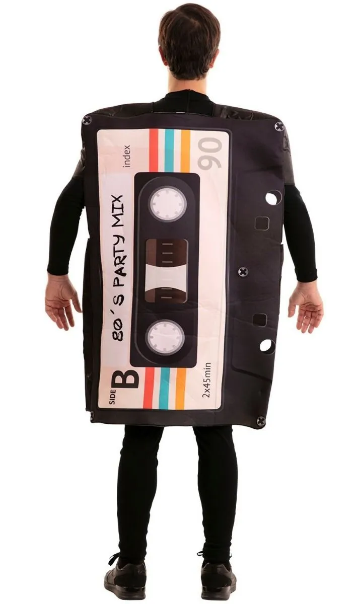 Don Disfraz Musikkassette Kostüm Für Erwachsene 3 Don Disfraz Musikkassette Kostüm Für Erwachsene – Bild 3