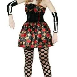 Don Disfraz Catrina-Blumen-Kostüm Für Damen