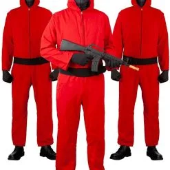 Don Disfraz Squid Game Kostüm Quadrat Für Erwachsene -Länder & Kulturen Verkäufe disfraces guardia juego del calamar 2