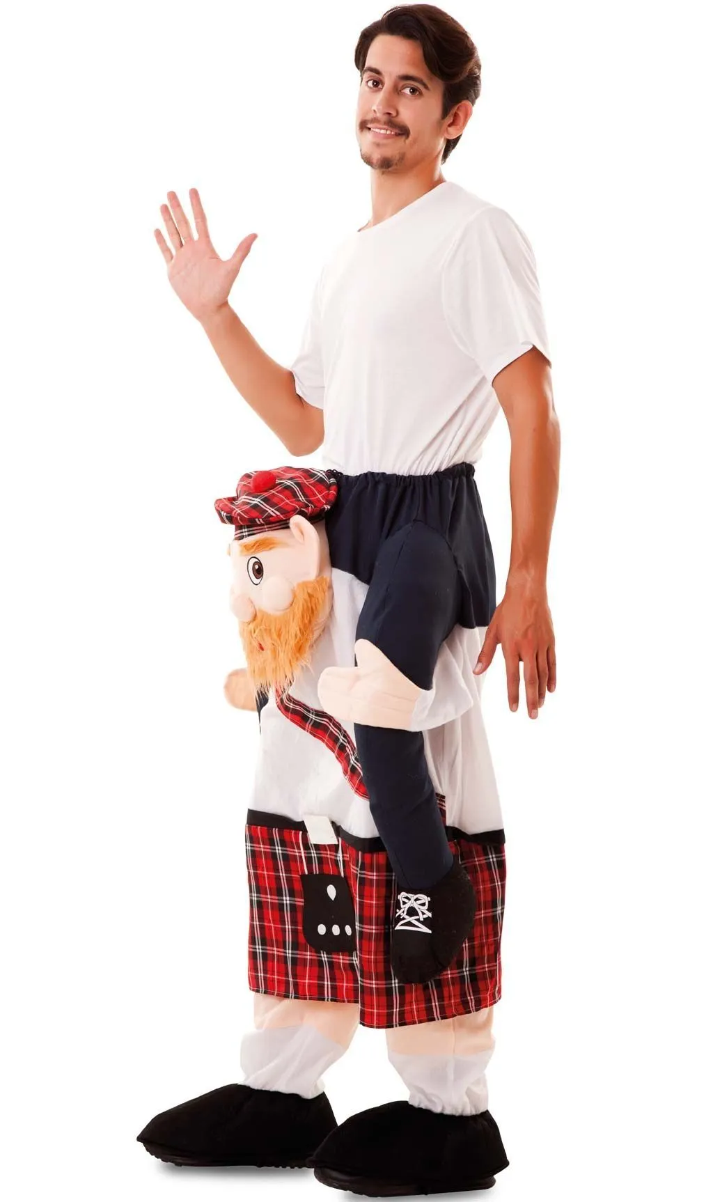 Don Disfraz Schotte Huckepack Kostüm Für Erwachsene 5 Don Disfraz Schotte Huckepack Kostüm Für Erwachsene – Bild 5