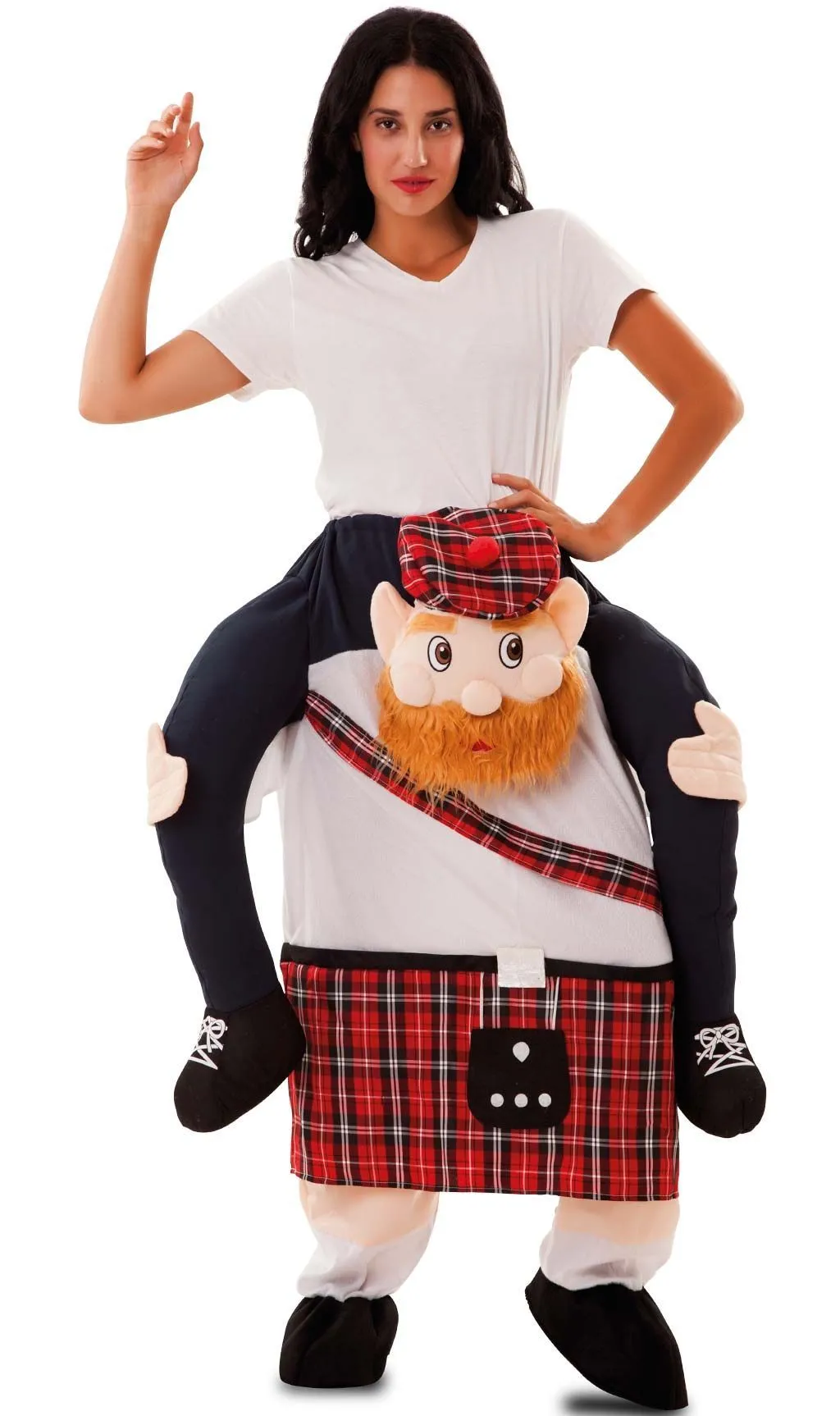 Don Disfraz Schotte Huckepack Kostüm Für Erwachsene 3 Don Disfraz Schotte Huckepack Kostüm Für Erwachsene – Bild 3