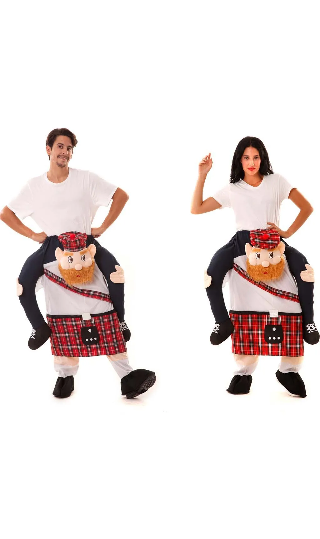 Don Disfraz Schotte Huckepack Kostüm Für Erwachsene 4 Don Disfraz Schotte Huckepack Kostüm Für Erwachsene – Bild 4