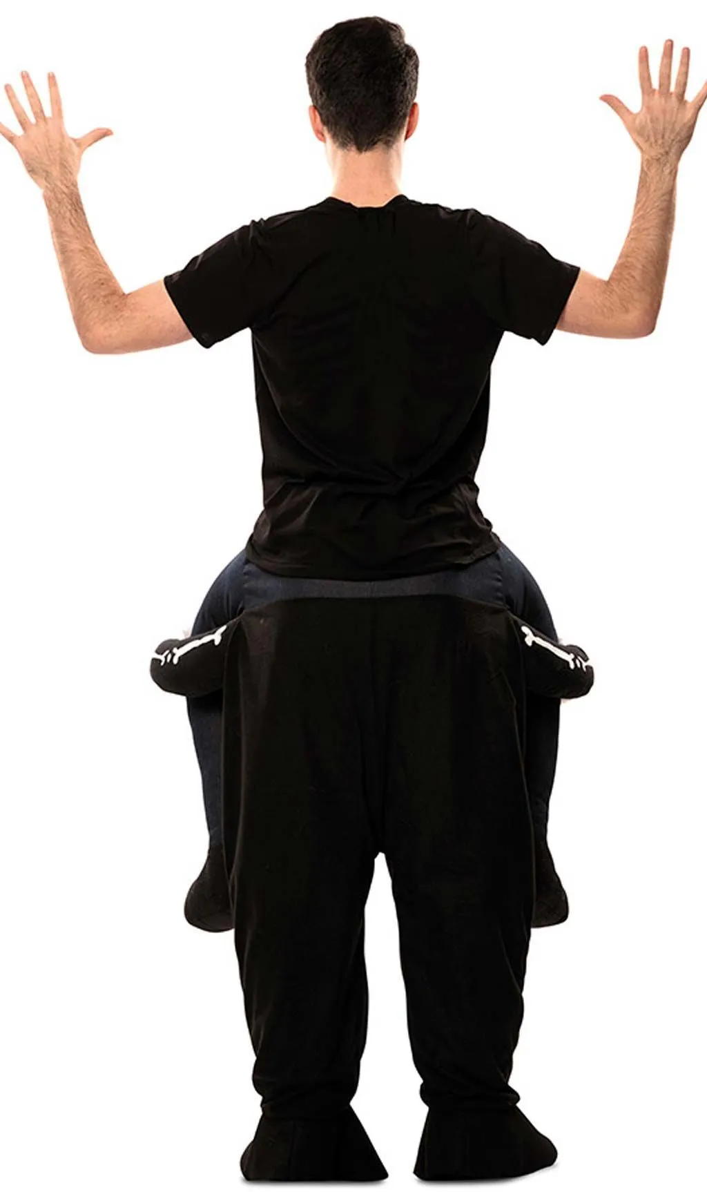 Don Disfraz Huckepack Skelett Kostüm Für Erwachsene 2 Don Disfraz Huckepack Skelett Kostüm Für Erwachsene – Bild 2