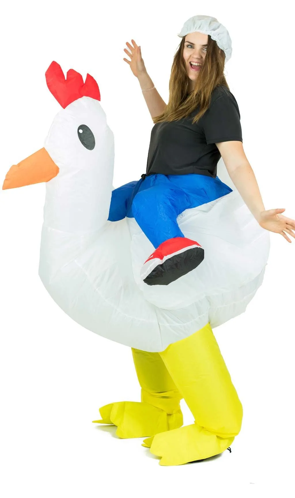 Don Disfraz Huhn Aufblasbar Huckepack Kostüm Für Erwachsene 3 Don Disfraz Huhn Aufblasbar Huckepack Kostüm Für Erwachsene – Bild 3