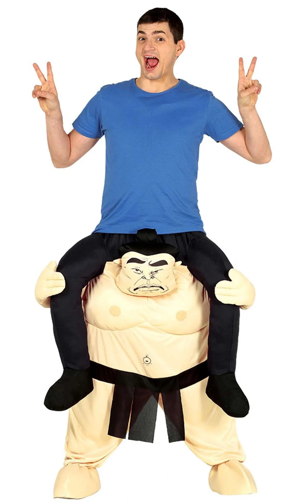 Don Disfraz Sumo Ringer Huckepack Kostüm Für Erwachsene 1 Don Disfraz Sumo Ringer Huckepack Kostüm Für Erwachsene