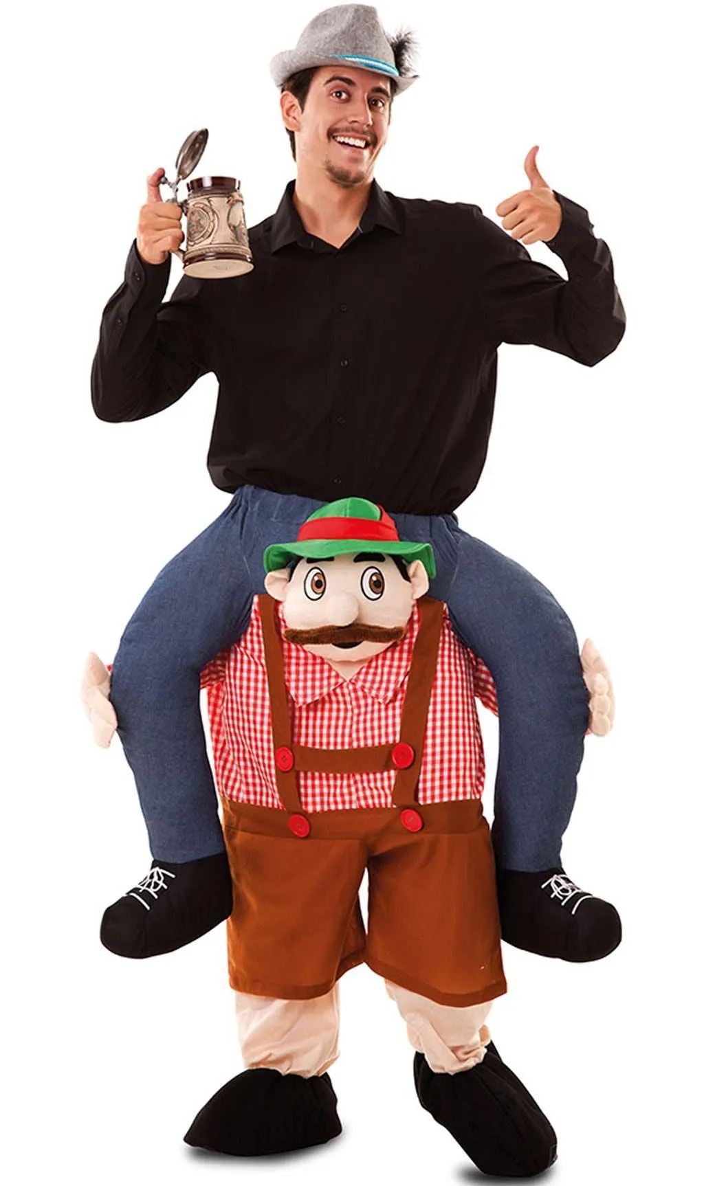Don Disfraz Italienischer Tiroler Huckepack Kostüm Für Erwachsene 2 Don Disfraz Italienischer Tiroler Huckepack Kostüm Für Erwachsene – Bild 2