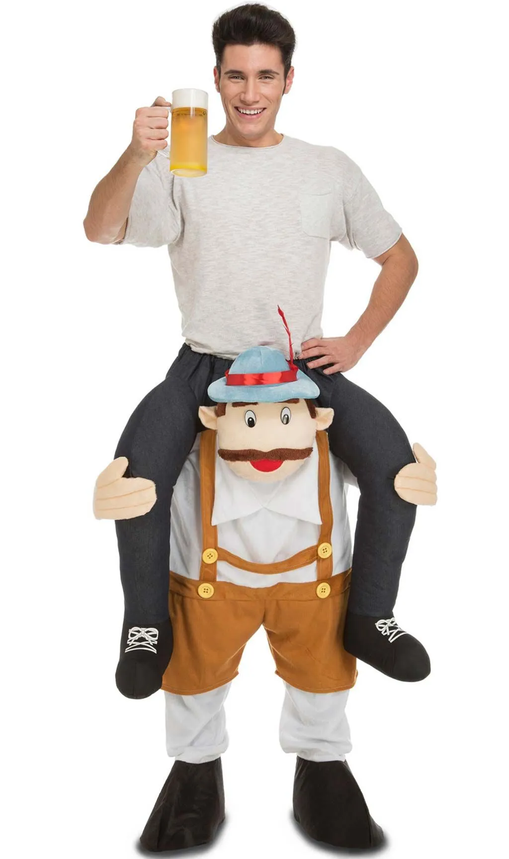 Don Disfraz Bayer Huckepack Kostüm Für Erwachsene 1 Don Disfraz Bayer Huckepack Kostüm Für Erwachsene