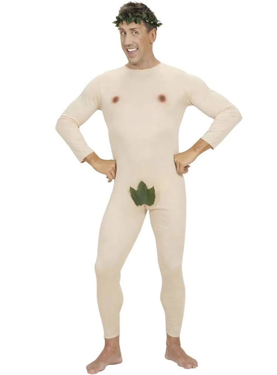 Don Disfraz Adam-mit-Weinblatt-Kostüm Für Herren 2 Don Disfraz Adam-mit-Weinblatt-Kostüm Für Herren – Bild 2