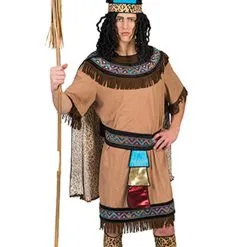 Don Disfraz Azteke Fransen Kostüm Für Herren 11 Don Disfraz Azteke Fransen Kostüm Für Herren -Länder & Kulturen Verkäufe disfraz de azteca flecos para hombre 1.jpg