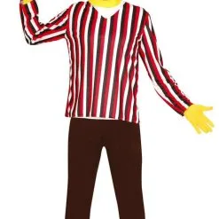 Don Disfraz Sesamstraße Bert Kostüm Für Erwachsene