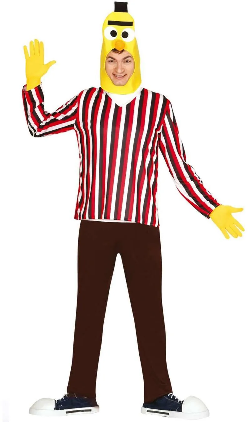 Don Disfraz Sesamstraße Bert Kostüm Für Erwachsene 1 Don Disfraz Sesamstraße Bert Kostüm Für Erwachsene