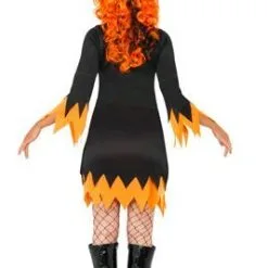 Don Disfraz Sexy, Orangefarbenes Hexenkostüm Für Damen -Länder & Kulturen Verkäufe disfraz de bruja color naranja sexy para mujer2