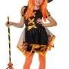 Don Disfraz Orange Cuca Hexenkostüm Für Mädchen