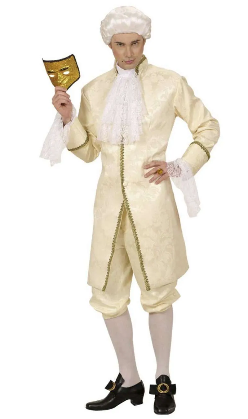 Don Disfraz Venezianer-Casanova-Kostüm Für Herren 2 Don Disfraz Venezianer-Casanova-Kostüm Für Herren – Bild 2