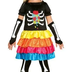 Don Disfraz Catrina Vielfarbig Kostüm Für Mädchen