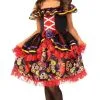 Don Disfraz Catrina Luxus Kostüm Für Mädchen