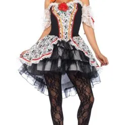 Don Disfraz Catrina Dia De Los Muertos Kostüm Für Damen -Länder & Kulturen Verkäufe disfraz de catrina volantes para mujer.jpg