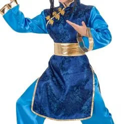 Don Disfraz Chinesin Blau Kostüm Für Mädchen