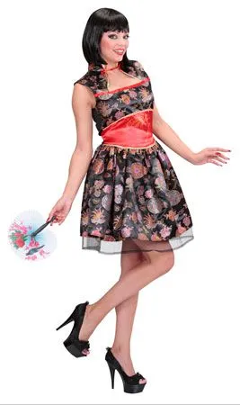 Don Disfraz Sexy Chinesin-Kostüm Für Damen 2 Don Disfraz Sexy Chinesin-Kostüm Für Damen – Bild 2