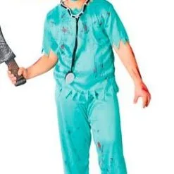 Länder & Kulturen Verkäufe 22 Don Disfraz Zombie-Chirurgen-Kostüm Für Jungen