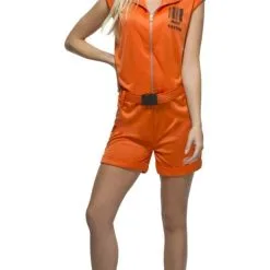 Don Disfraz Amerikanischer Sträfling Kostüm Für Damen