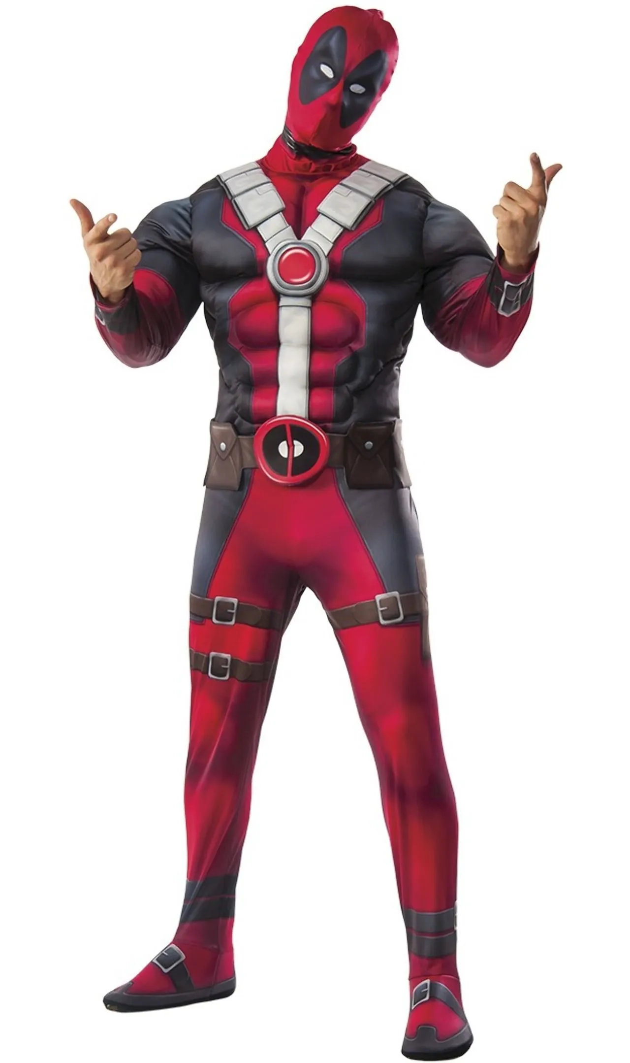 Don Disfraz Klassisches Deadpool™-Kostüm Für Erwachsene 1 Don Disfraz Klassisches Deadpool™-Kostüm Für Erwachsene