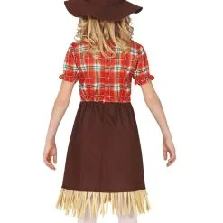Don Disfraz Kariertes Vogelscheuche Kostüm Für Mädchen -Länder & Kulturen Verkäufe disfraz de espantapajaros cuadros para nina 1.jpg