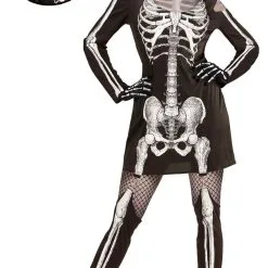 Don Disfraz Skelett Totenkopf Kostüm Für Damen -Länder & Kulturen Verkäufe disfraz de esqueleto calavera para mujer.jpg