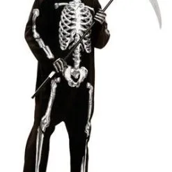 Don Disfraz Skelettkostüm Mit Kapuze Für Erwachsene