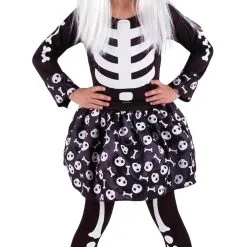 Don Disfraz Skelett Glow Kostüm Für Mädchen