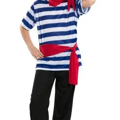 Don Disfraz Gestreiftes Gondolier Kostüm Für Jungen