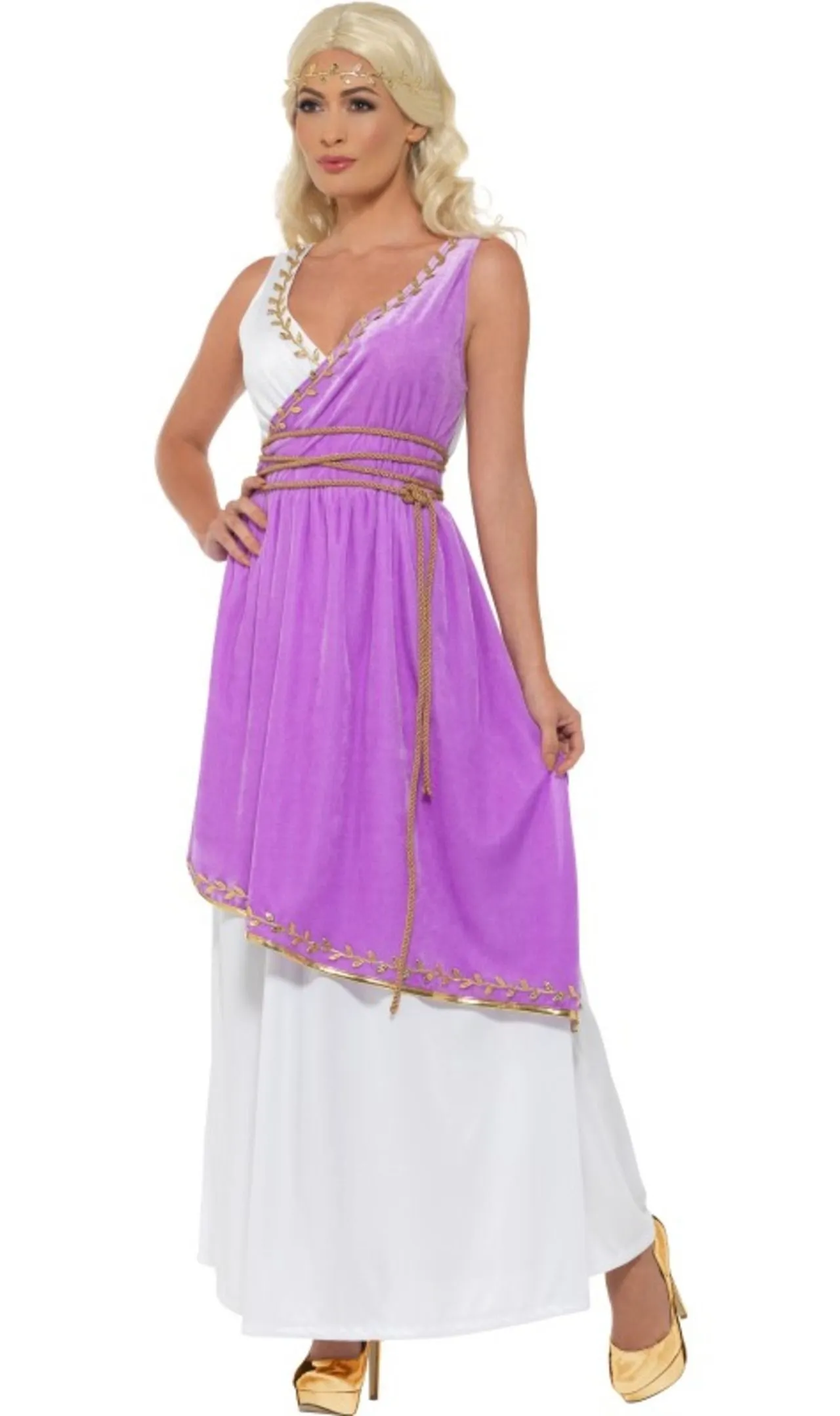 Don Disfraz Griechin Lorbeer Kostüm Für Damen 3 Don Disfraz Griechin Lorbeer Kostüm Für Damen – Bild 3