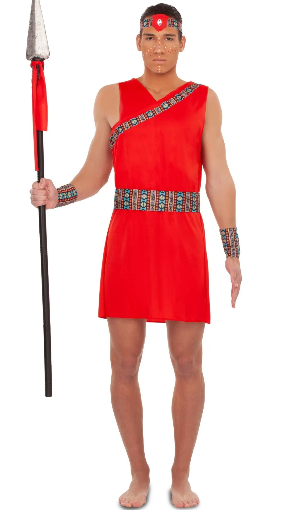 Don Disfraz Masai Krieger Kostüm Für Herren 1 Don Disfraz Masai Krieger Kostüm Für Herren