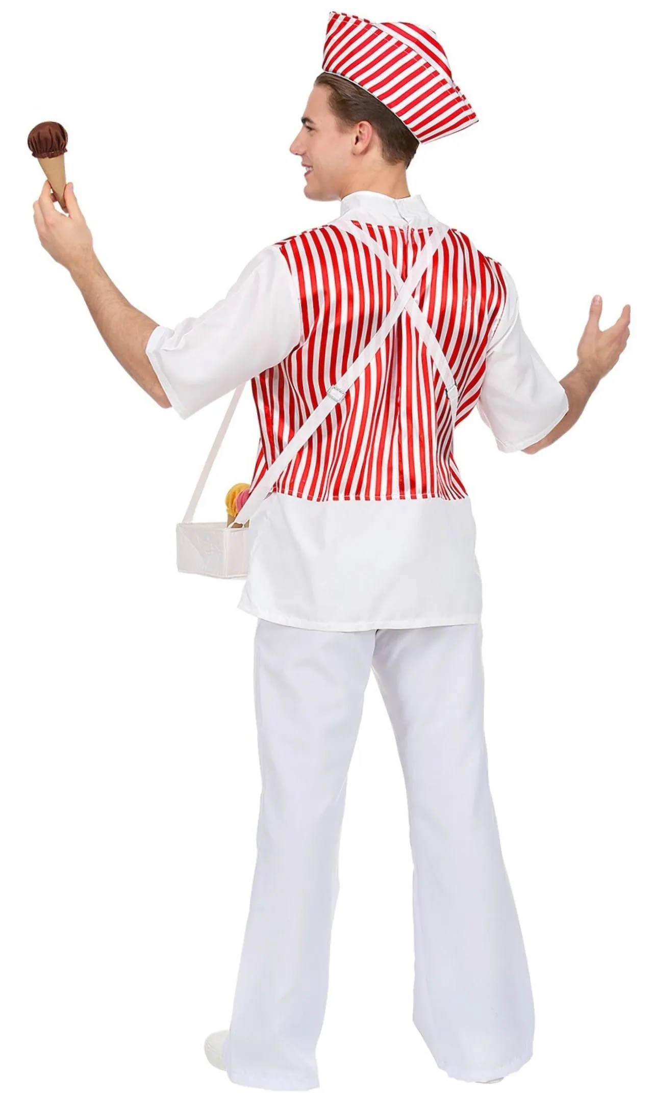 Don Disfraz Eismann Streifen Kostüm Für Erwachsene 3 Don Disfraz Eismann Streifen Kostüm Für Erwachsene – Bild 3