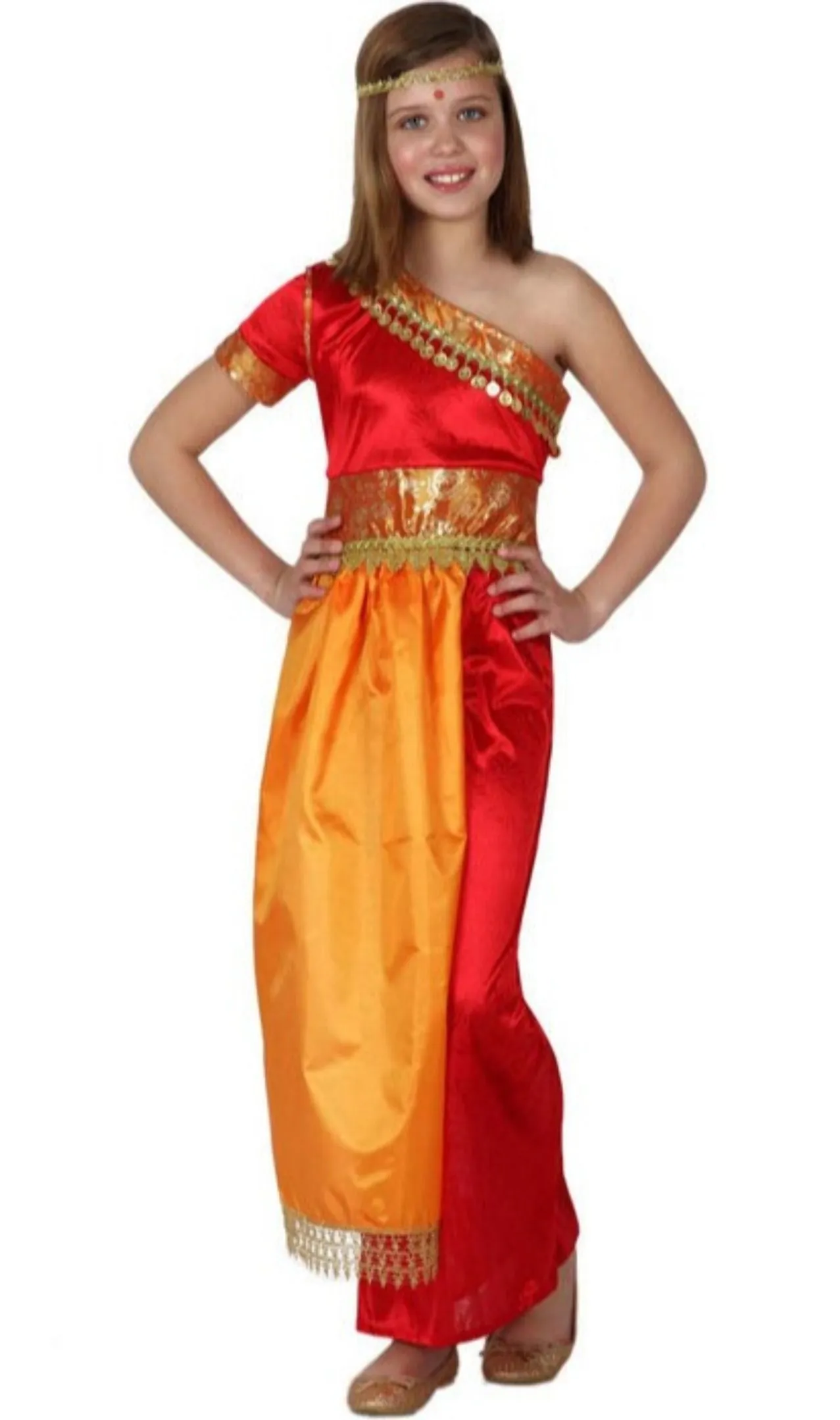 Don Disfraz Inderin Indira Kostüm Für Mädchen 1 Don Disfraz Inderin Indira Kostüm Für Mädchen