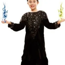 Don Disfraz Schwarzes Zaubererkostüm Für Kinder