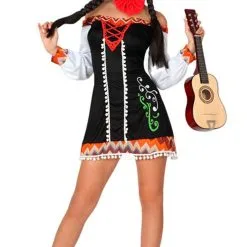 Don Disfraz Mexikanerin Camila Kostüm Für Damen -Länder & Kulturen Verkäufe disfraz de mexicana camila para mujer.jpg 2