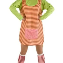 Don Disfraz Freches Mädchen Streifen Kostüm Für Damen