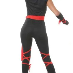 Don Disfraz Schwarze Ninja Kostüm Für Damen