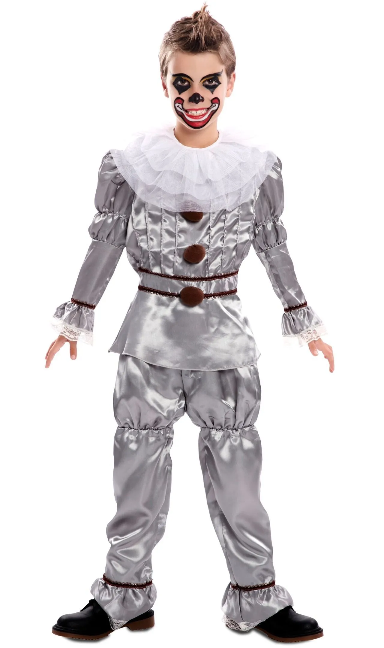 Don Disfraz Teuflischer Clown Kostüm Für Jungen 1 Don Disfraz Teuflischer Clown Kostüm Für Jungen