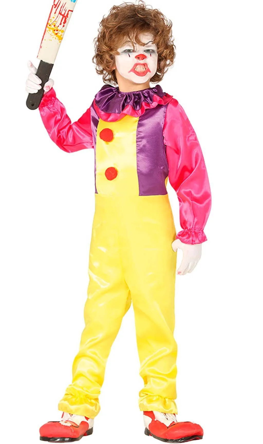 Don Disfraz Gruseliger Clown Kostüm Für Kinder 1 Don Disfraz Gruseliger Clown Kostüm Für Kinder