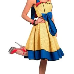 Don Disfraz Pop Art Kostüm Gelb Für Damen -Länder & Kulturen Verkäufe disfraz de pop art amarillo para mujer 4.jpg