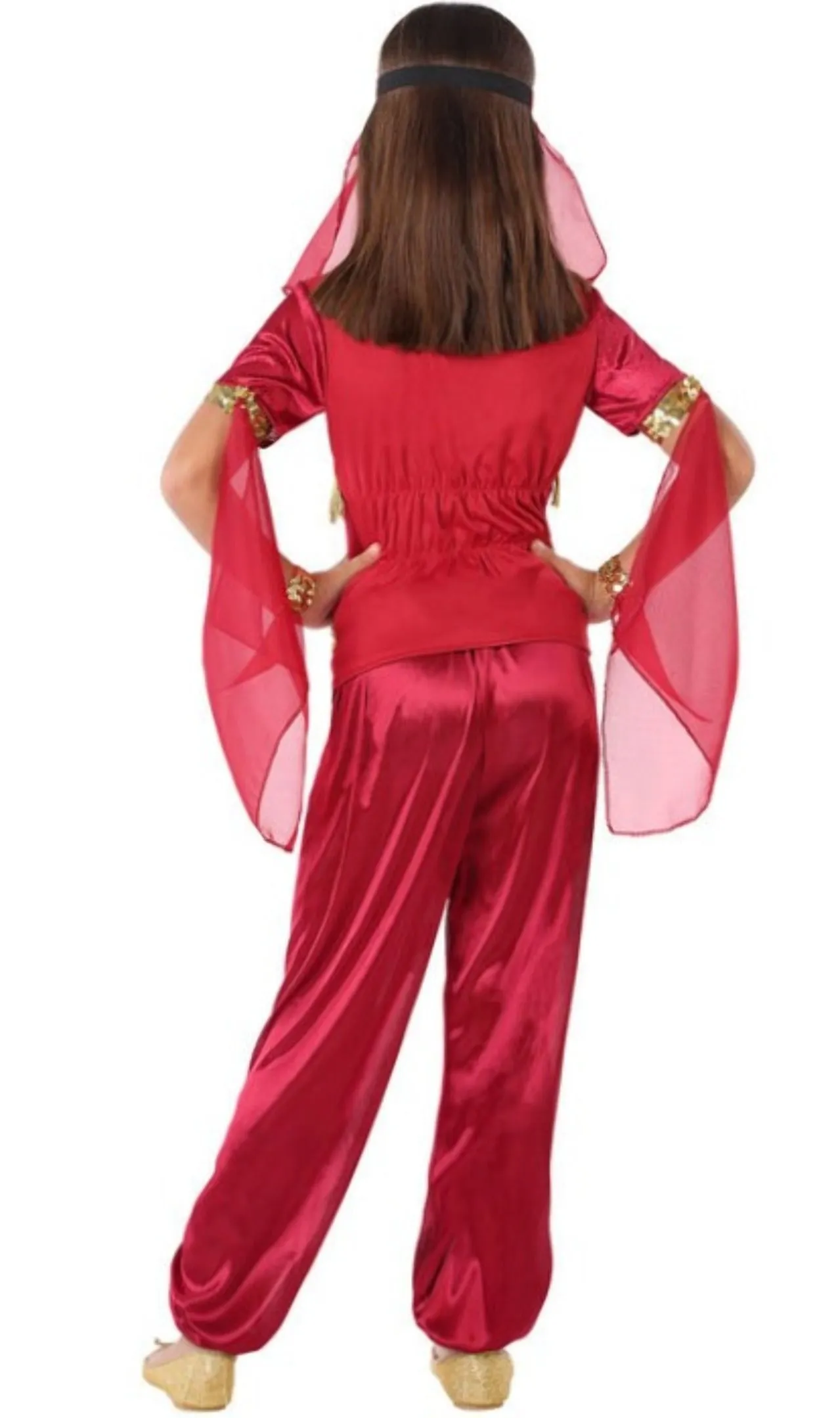 Don Disfraz Arabische Prinzessin Schleier Kostüm Für Mädchen 2 Don Disfraz Arabische Prinzessin Schleier Kostüm Für Mädchen – Bild 2