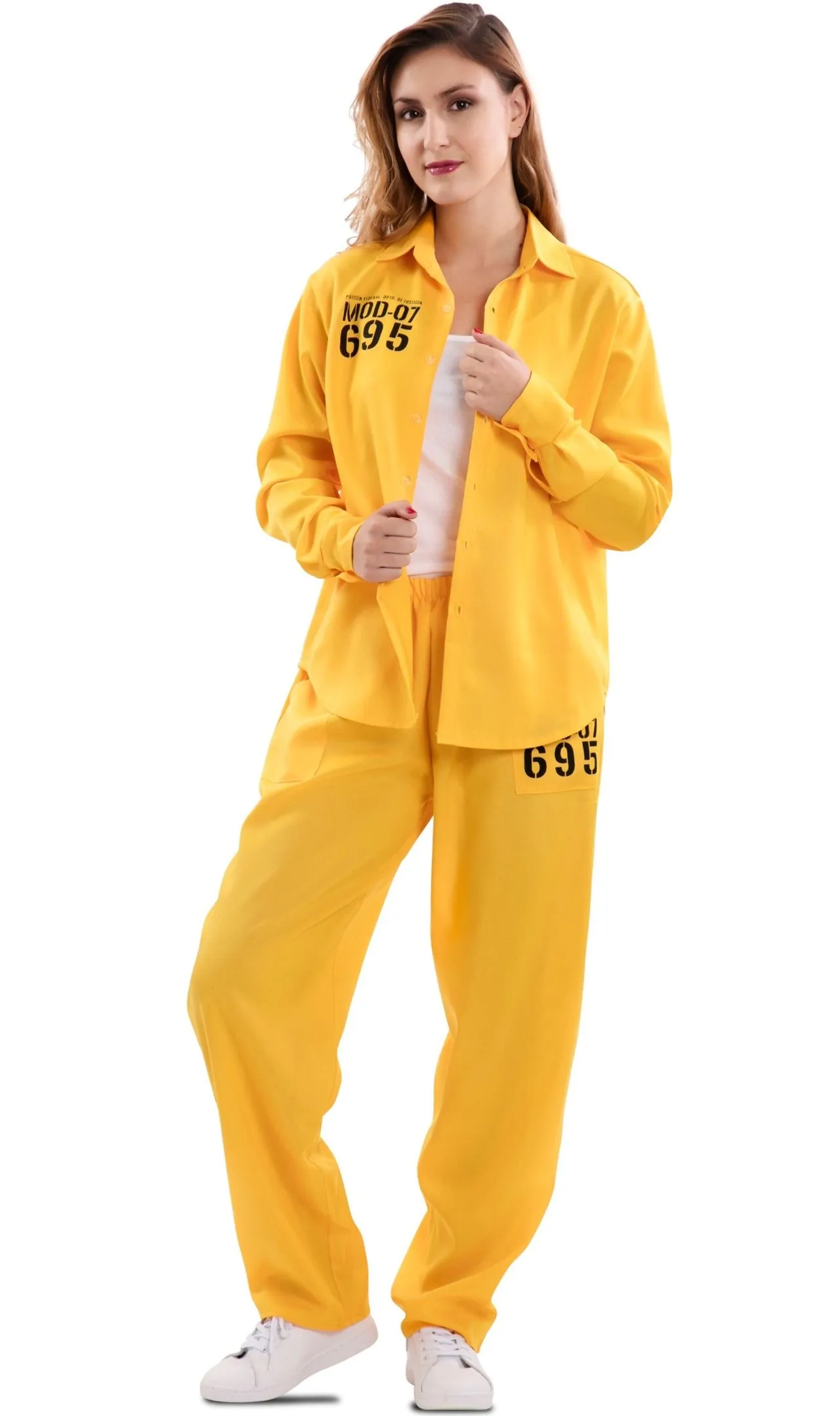 Don Disfraz Sträfling Gefangene Kostüm Für Damen 3 Don Disfraz Sträfling Gefangene Kostüm Für Damen – Bild 3