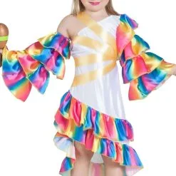 Don Disfraz Karibik Rumbera Kostüm Für Mädchen