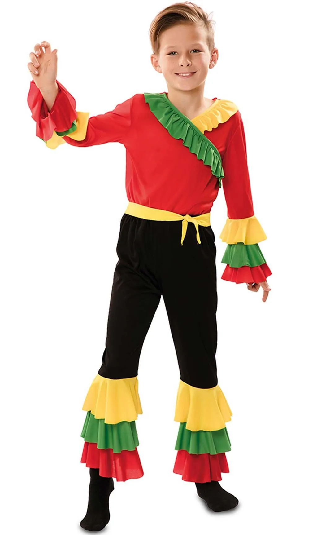Don Disfraz Rumba Rüschen Kostüm Für Jungen 1 Don Disfraz Rumba Rüschen Kostüm Für Jungen